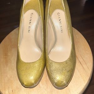 Gold Giani Bini pumps